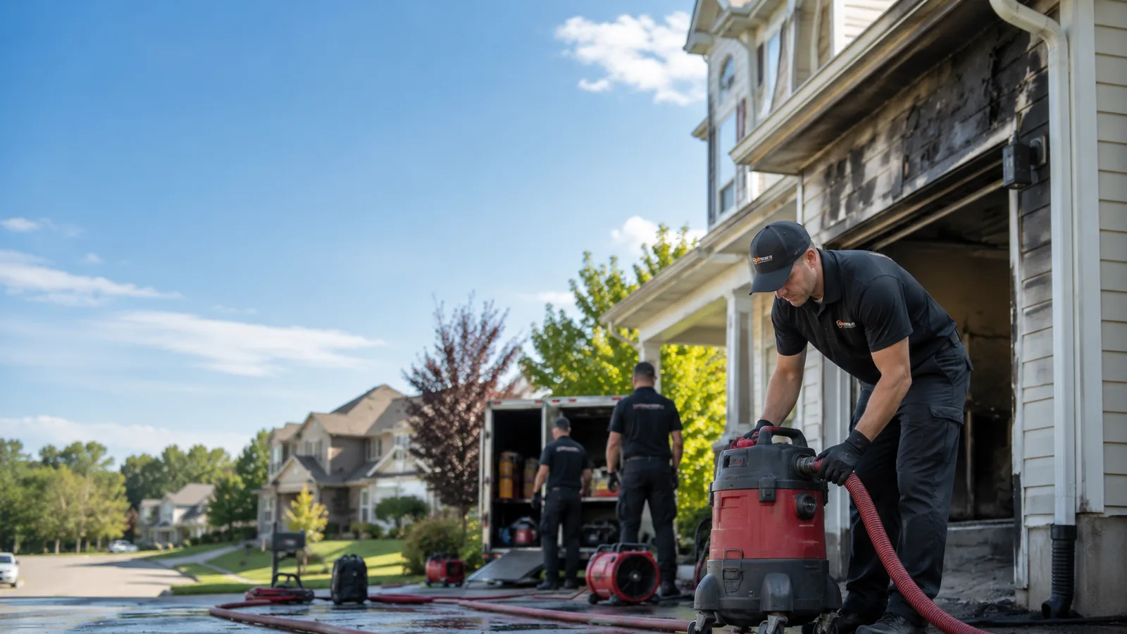 Fire And Smoke Damage Restoration in Olathe, KS near me